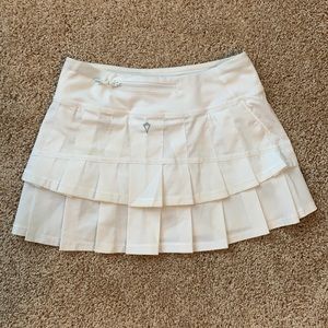 Ivivva by Lululemon White Skirt